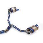 Catback titane Bleu Mercedes amg C43 E43 E400 C400 glc43 7