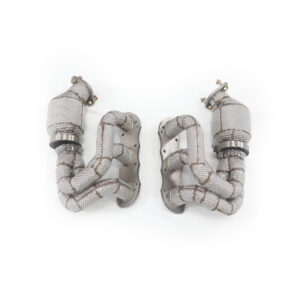 Collecteur Downpipe Porsche Cayman 981 Gt4 3.8T Inox 1