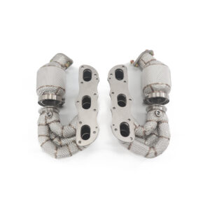 Collecteur Downpipe Porsche Cayman 981 Gt4 3.8T Inox 7
